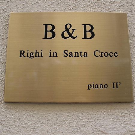 B & B Righi In Santa Croce Florenz Exterior foto